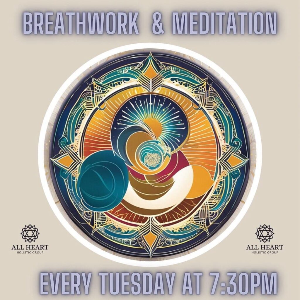 All Heart Weekly Breathwork &amp; Meditation Classes with Sean Owen - All Heart Holistic Group