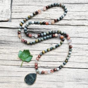 Mala bead necklace